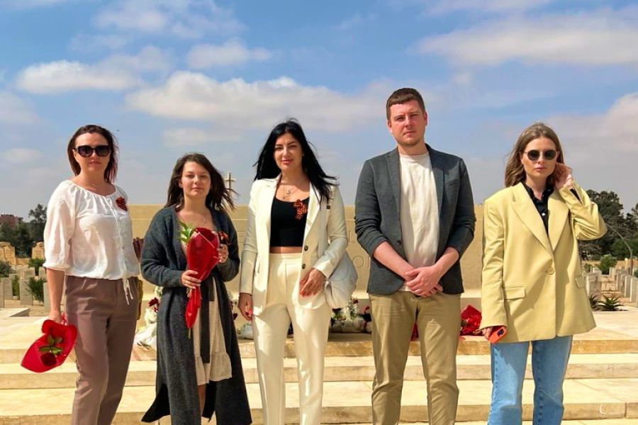 Наша студентка работает на АЭС в Египте