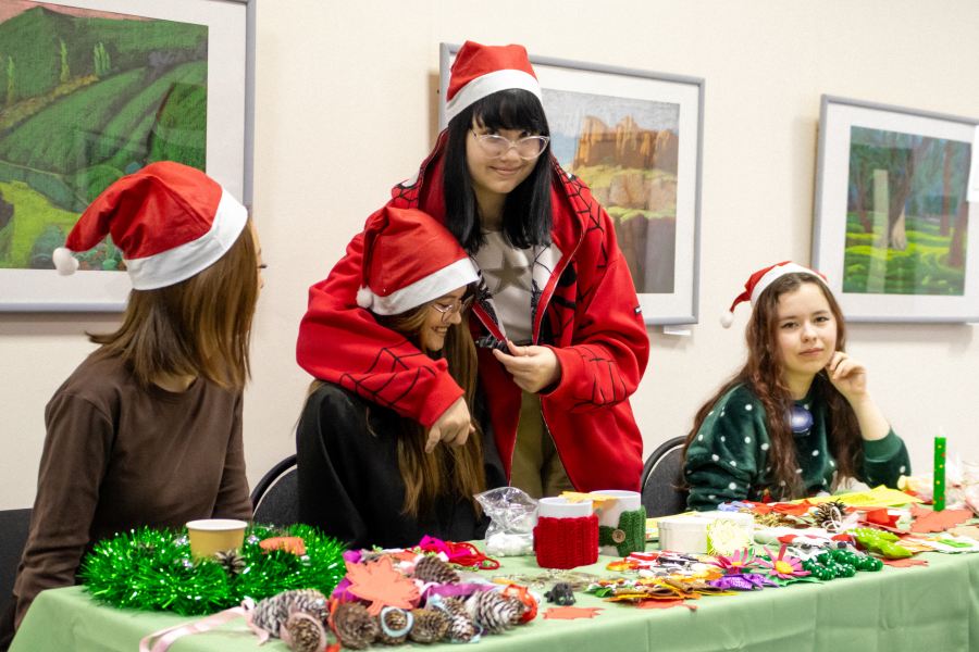 Поймали новогоднее настроение