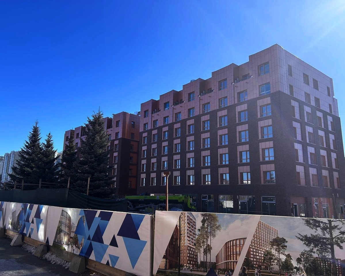 В Челябинске возвели первые гостиницы межуниверситетского кампуса