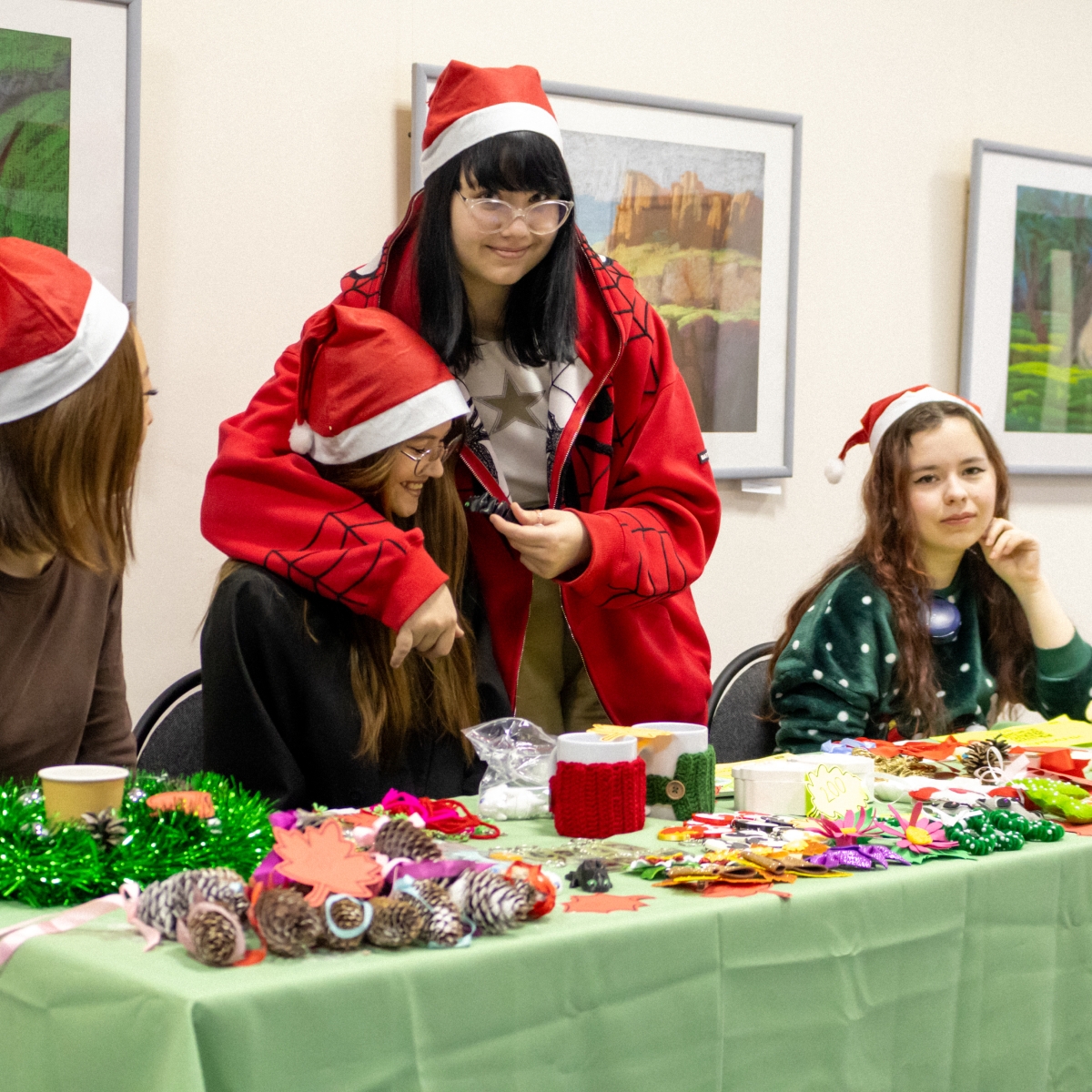 Поймали новогоднее настроение