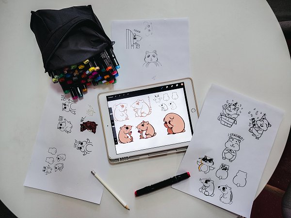 3D-маскот и стикерпак для пятизвездочного отеля Ararat Park Hyatt Moscow