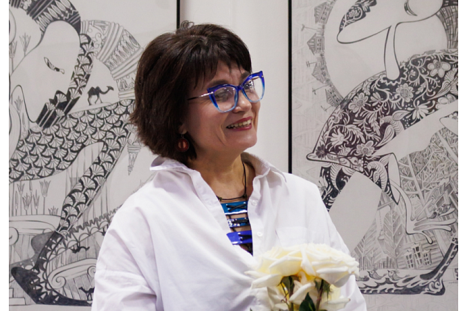 А оливье у нас на стенах…