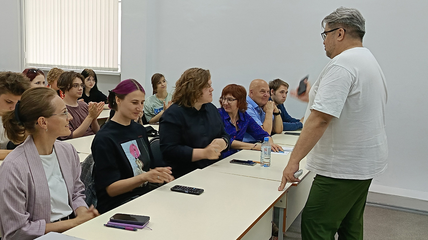 Необычная, но очень занимательная защита у первокурсников МИДиС
