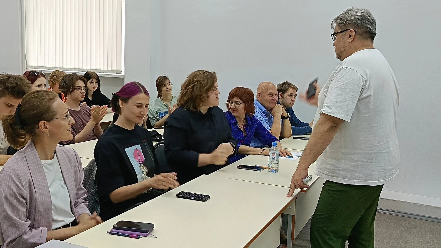 Необычная, но очень занимательная защита у первокурсников МИДиС
